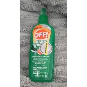 OFF! Deep Woods Insect Repellent Pump Spray 25% DEET 6oz Mosquito Tick Repellent